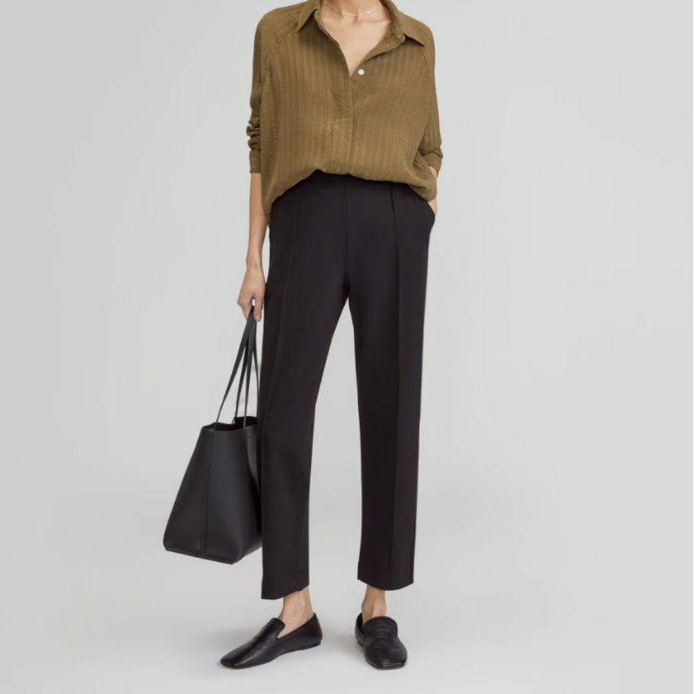 {everlane} the dream pant - black - size small
